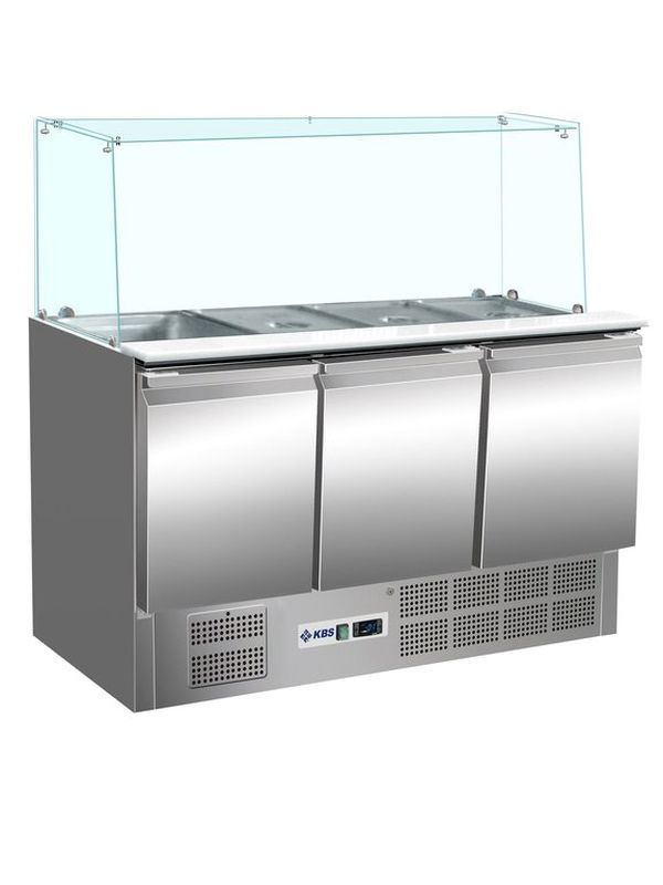KBS Saladette gerader Glasaufbau 904