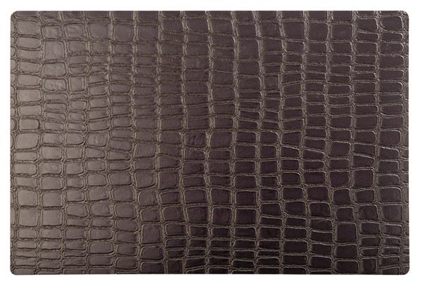 APS Tischset - braun -CROCO-