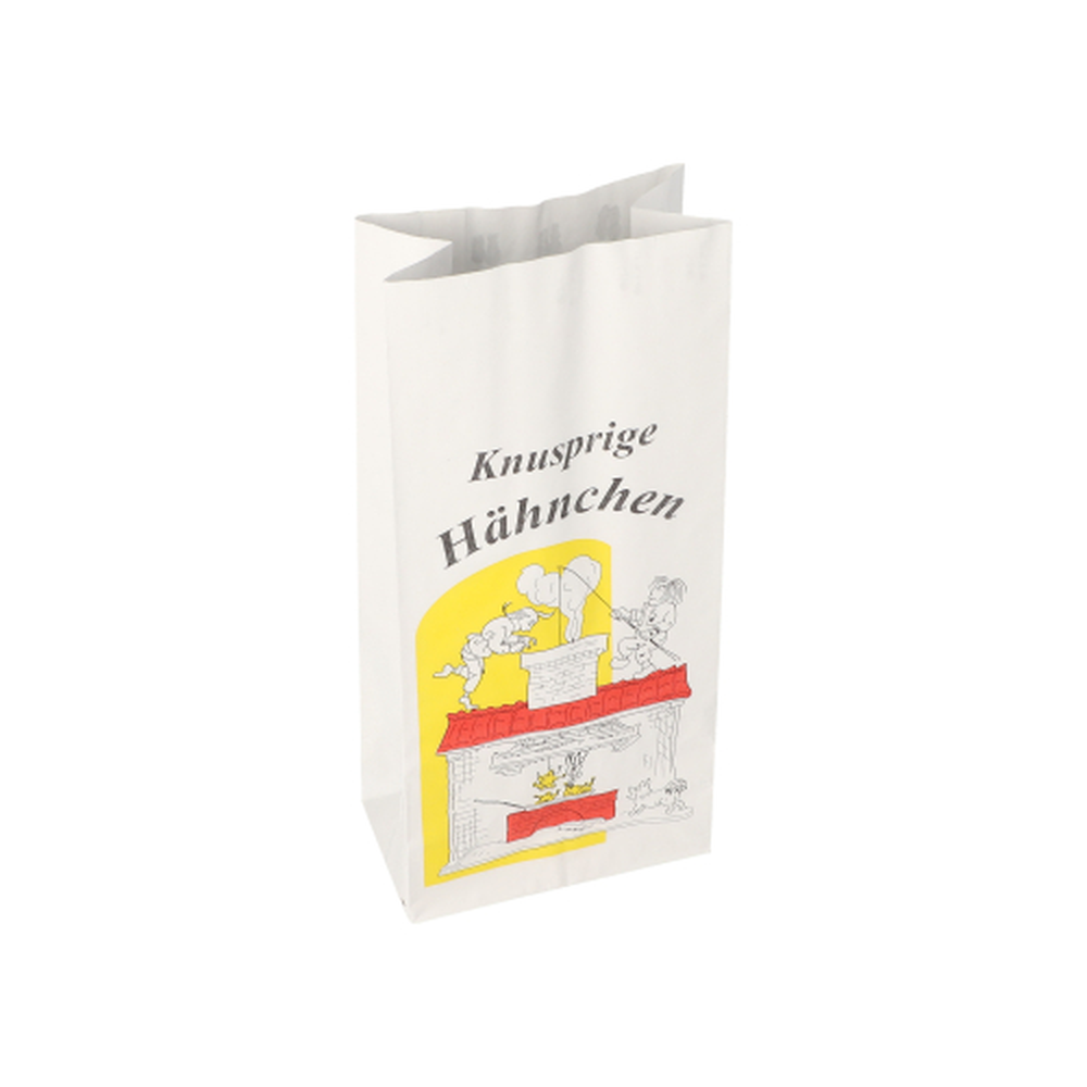 PAPSTAR Hähnchenbeutel, Papier mit Alu-Einlage 24 cm x 10,5 cm x 6 cm Max &
