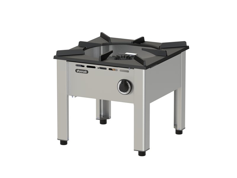 KBS Gas Hockerkocher mit 13 kW Hochleistungsbrenner