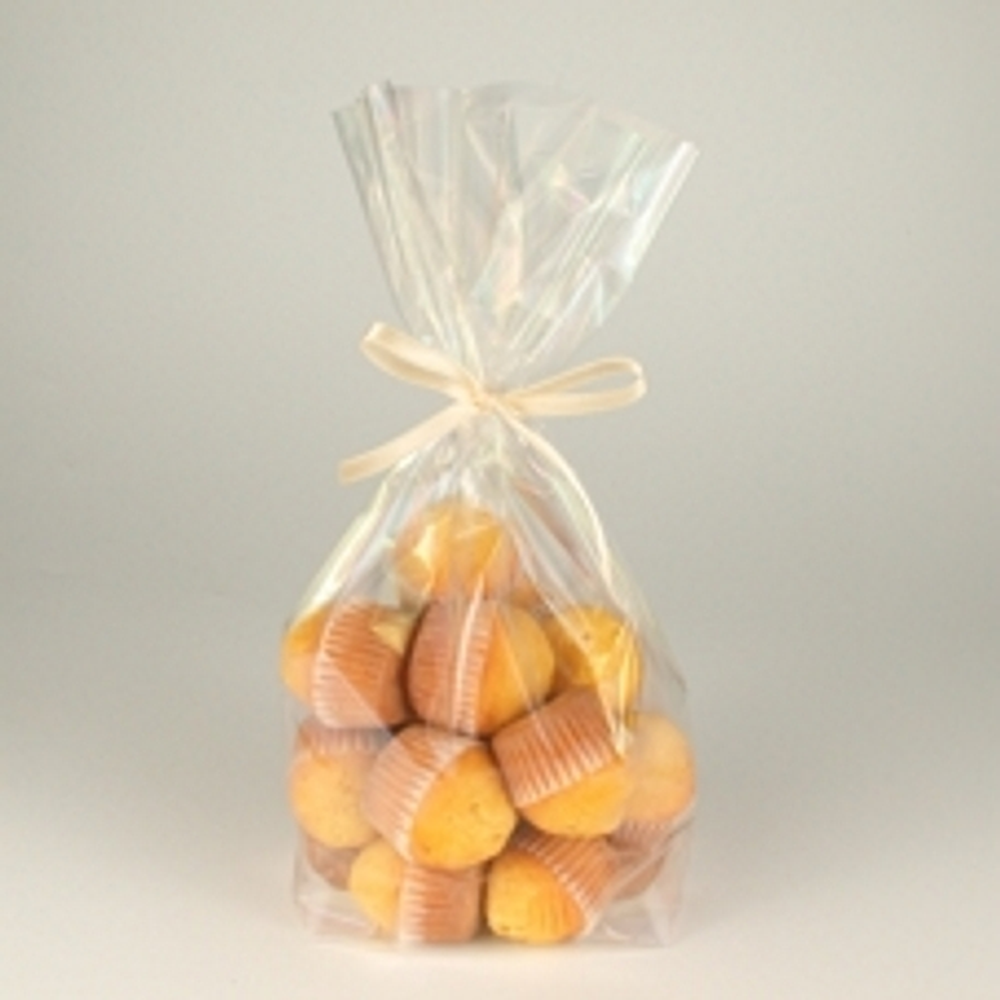 Papstar Bodenbeutel, PP 27 cm x 18 cm x 7 cm transparent