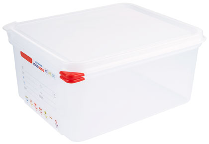 Contacto Behälter GN 1/2 150 mm mit HACCP Colorclip Deckel