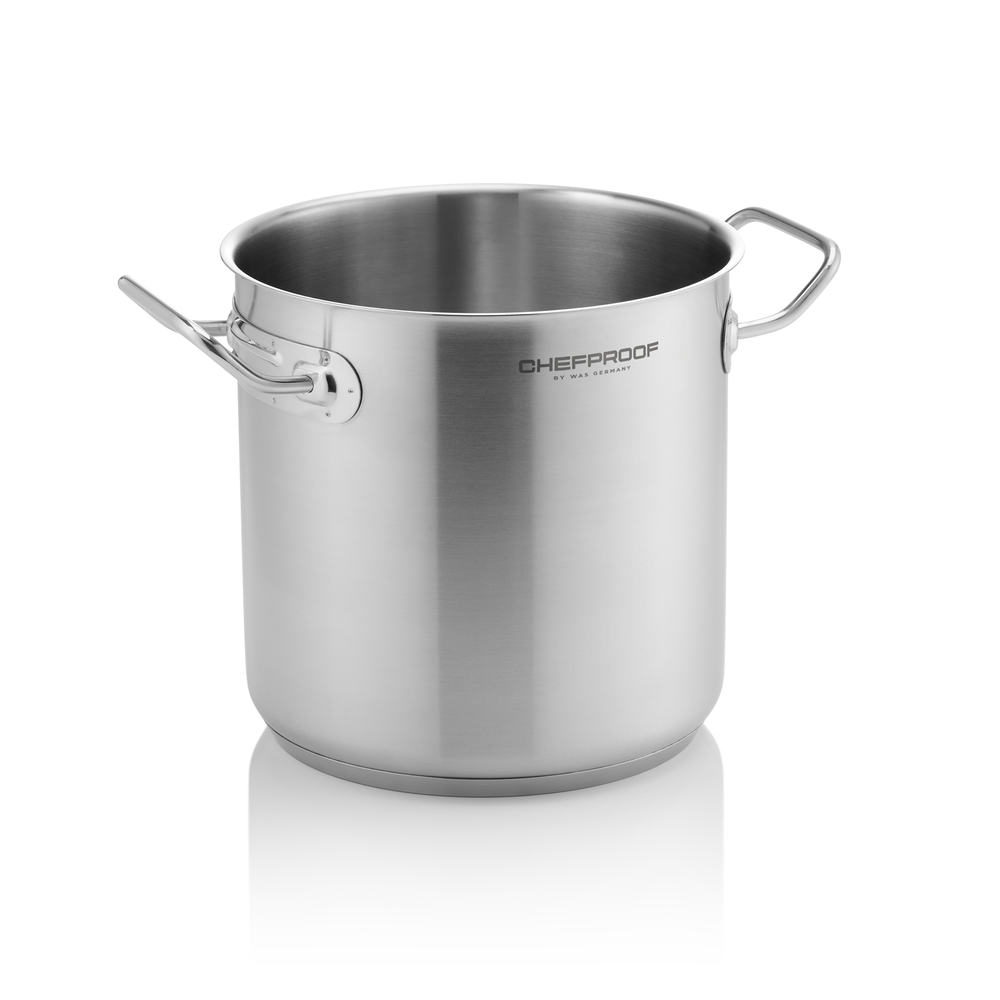 WAS Suppentopf CHEFPROOF, Ø 28 cm, 17 ltr., Chromnickelstahl 18/10