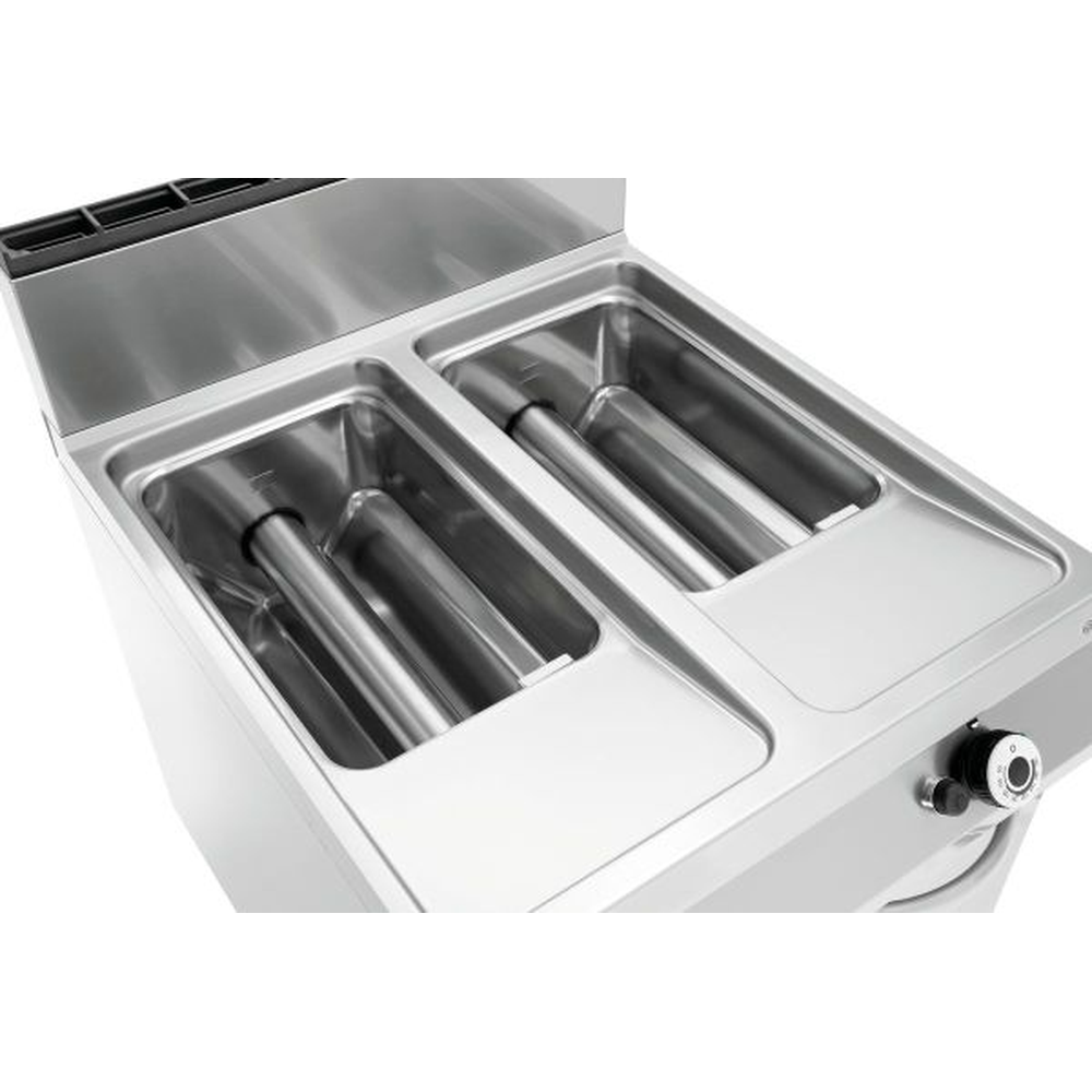 Bartscher Gas-Standfritteuse, 2 Becken