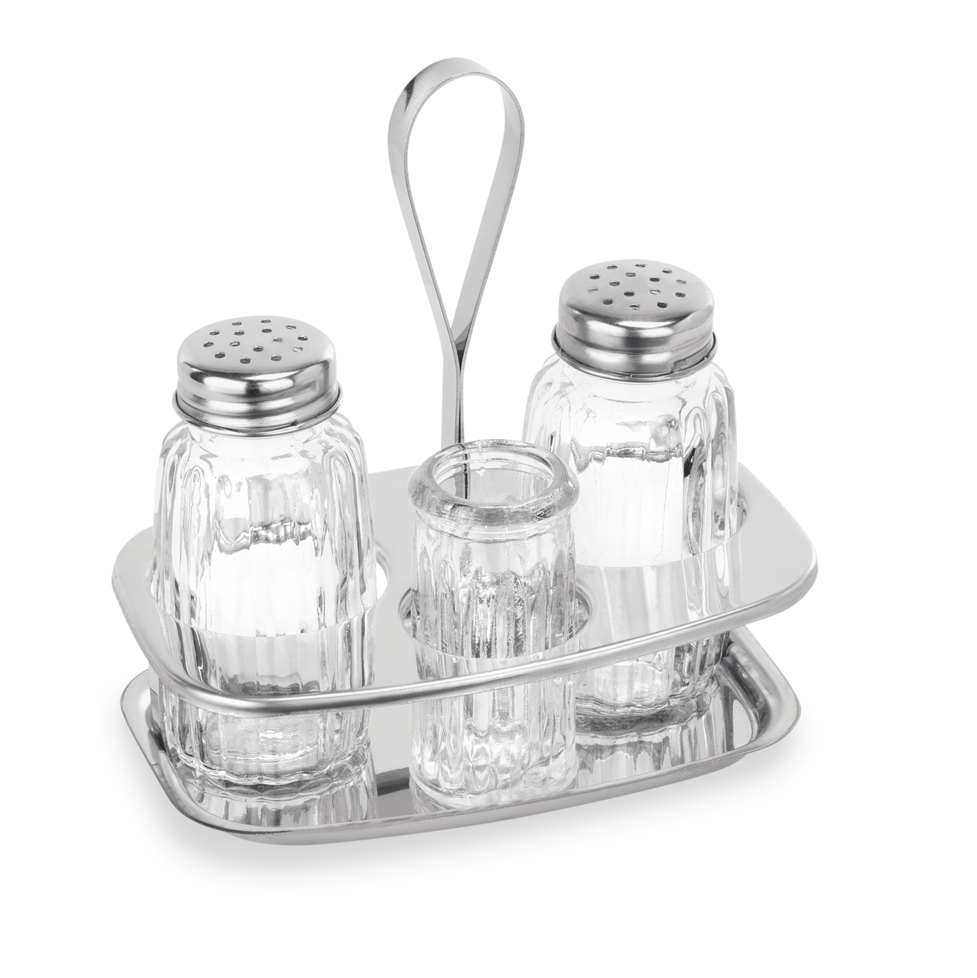 WAS Menage 3-teilig MENAGE 1480, Salz, Pfeffer & Zahnstocherglas, Höhe 12,5 cm, 