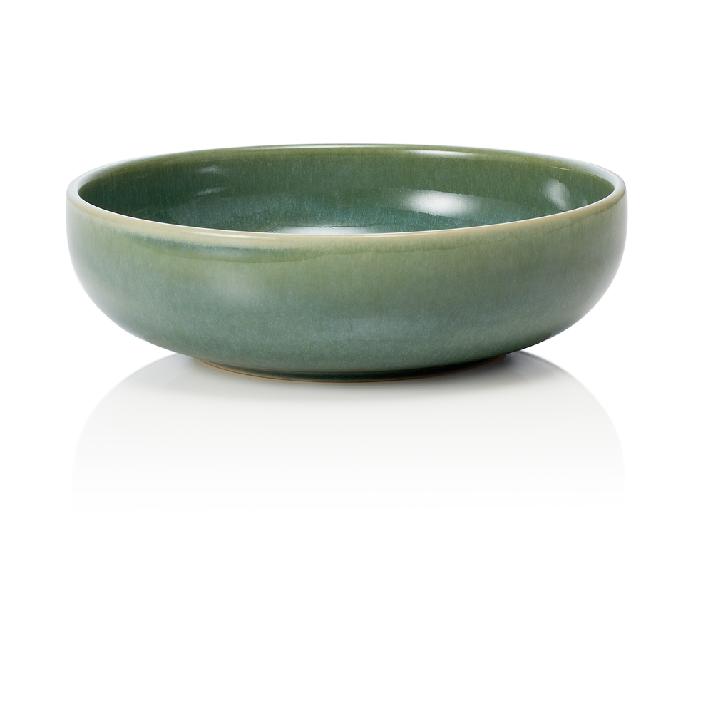 WAS Schale Set ROCKZZERO, Ø 16 cm, 0,4 ltr., Set á 6 Stück, myrtle green, Steinz