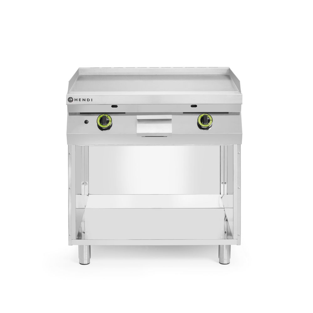 Grill, Gaskochfeld, Edelstahl, Gasgrill, Hendi
