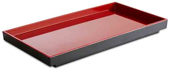 APS GN 1/3 Tablett -ASIA PLUS- 32,5 x 17,6 cm, H: 3 cm , Melamin