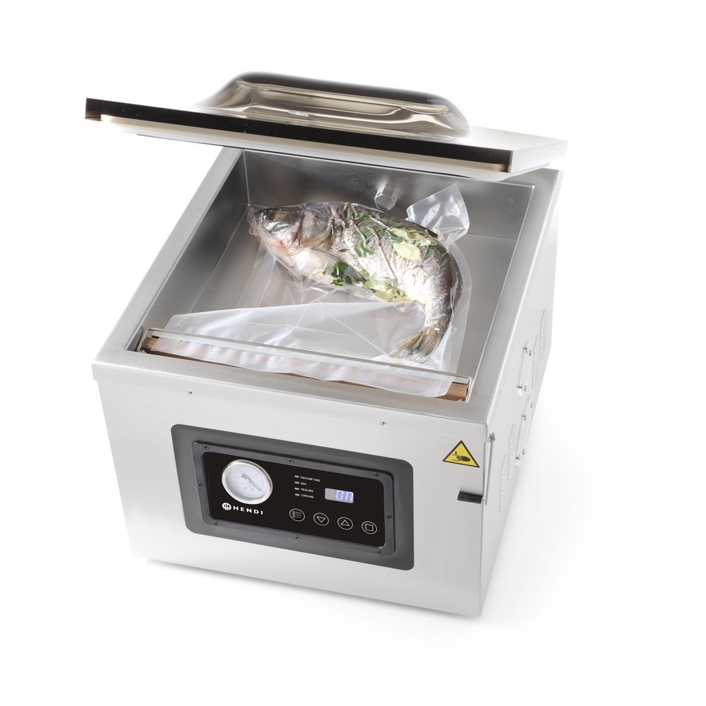 Tiefkühlgerät, Vakuumversiegelte Verpackung, Küchengerät, Fisch, Gefrierglasung