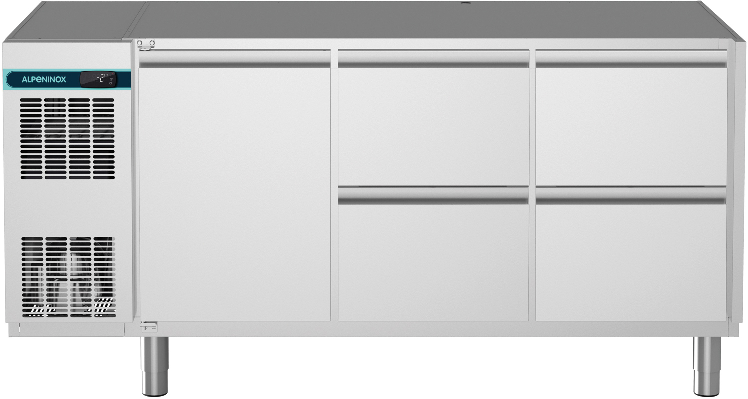 Nordcap Kühltisch, 3 Abteile CLM 700 3-7031