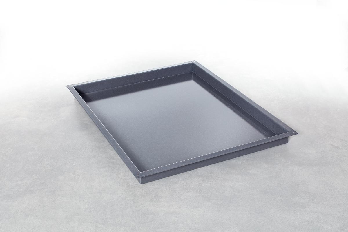 Rational GN Behälter 2/1 40 mm tief Granit Emailliert (650 x 530 mm)