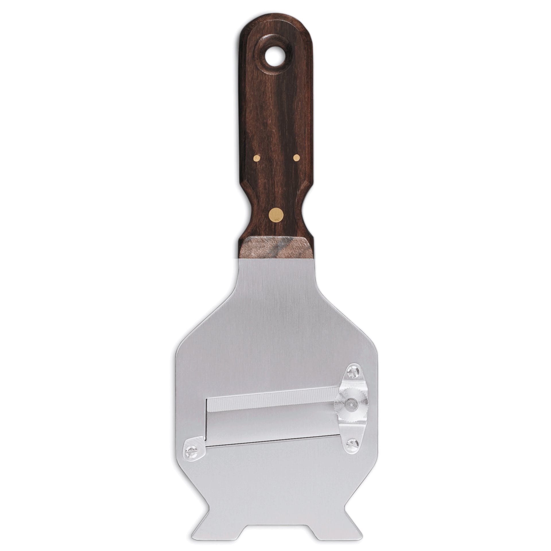 WAS Trüffelhobel mit Griff aus Palisander, 22,5 x 8,5 cm, glatte Klinge