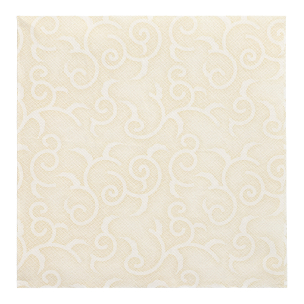 Papstar Servietten "ROYAL Collection" 1/4-Falz 40 cm x 40 cm champagner "Casali"