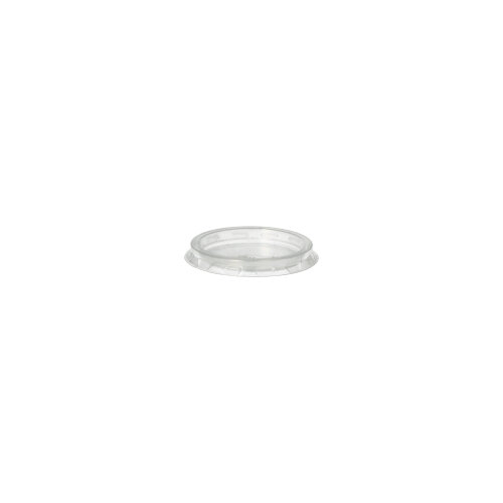 Papstar Deckel für Portionsbecher, PP rund Ø 4,6 cm transparent