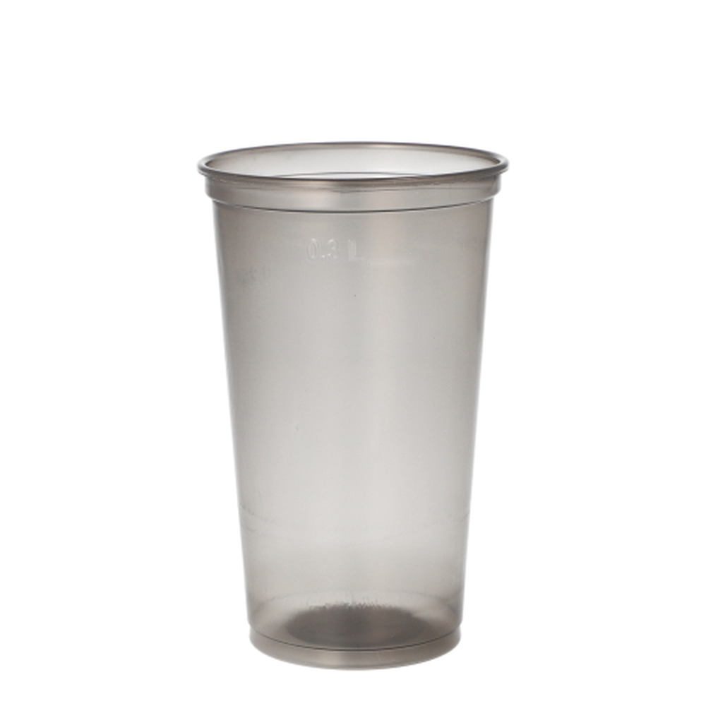 Papstar Mehrweg-Trinkbecher PP 0,3 l Ø 7,8 cm · 12,6 cm grau