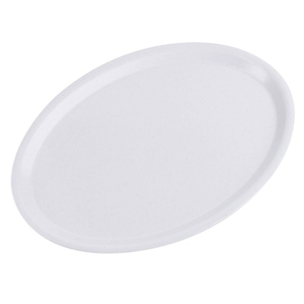 Contacto Tablett, oval 29x21 cm Glassfaserpolyester,