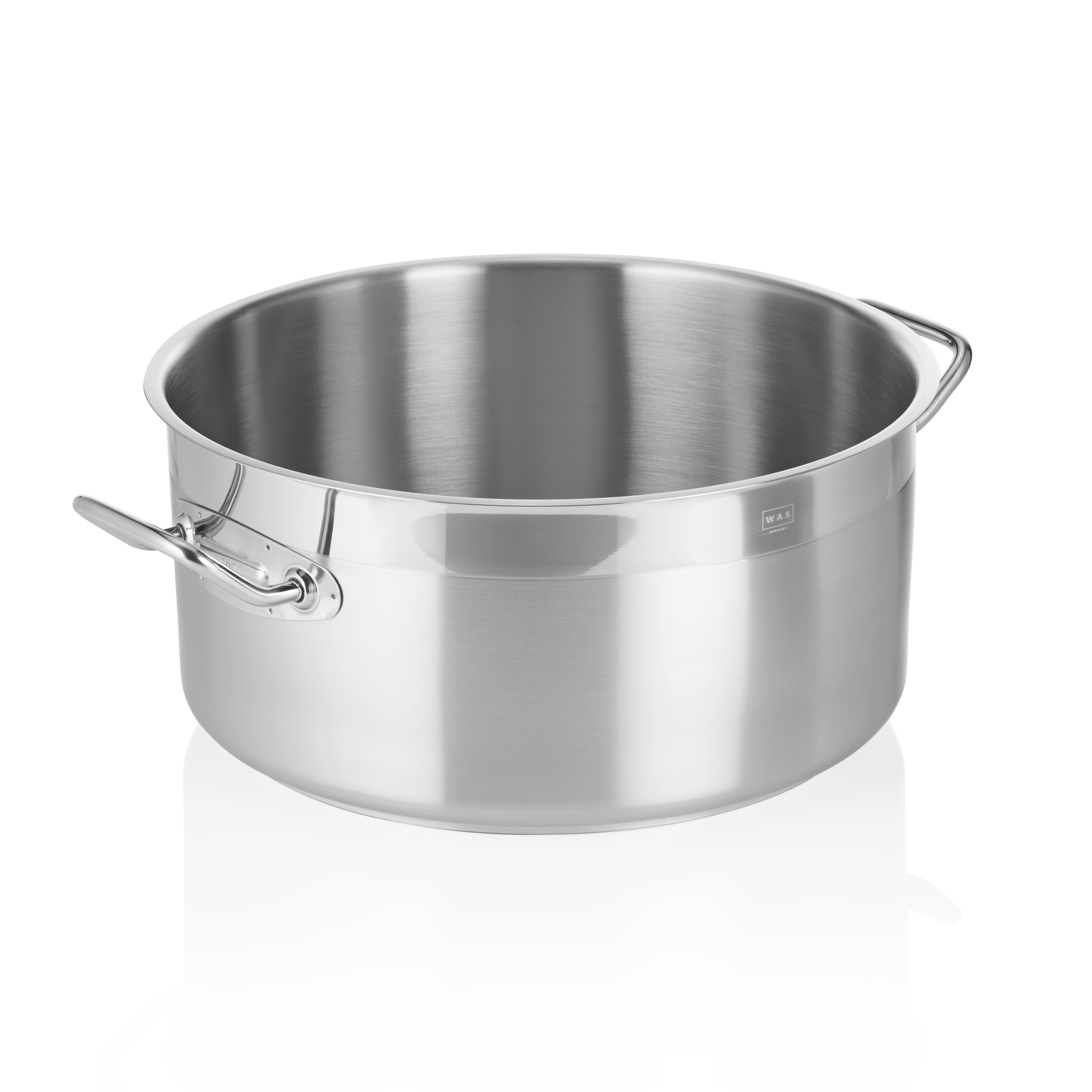 WAS Bratentopf COOKWARE 21, Ø 36 cm, 17 ltr., Chromnickelstahl 18/10