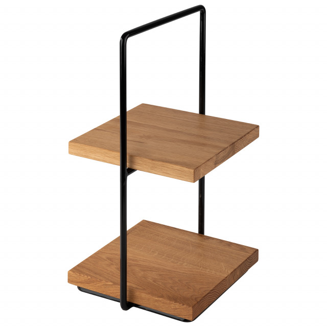 APS 2-stufige Etagère              23 x 20 cm, H: 40,5 cm