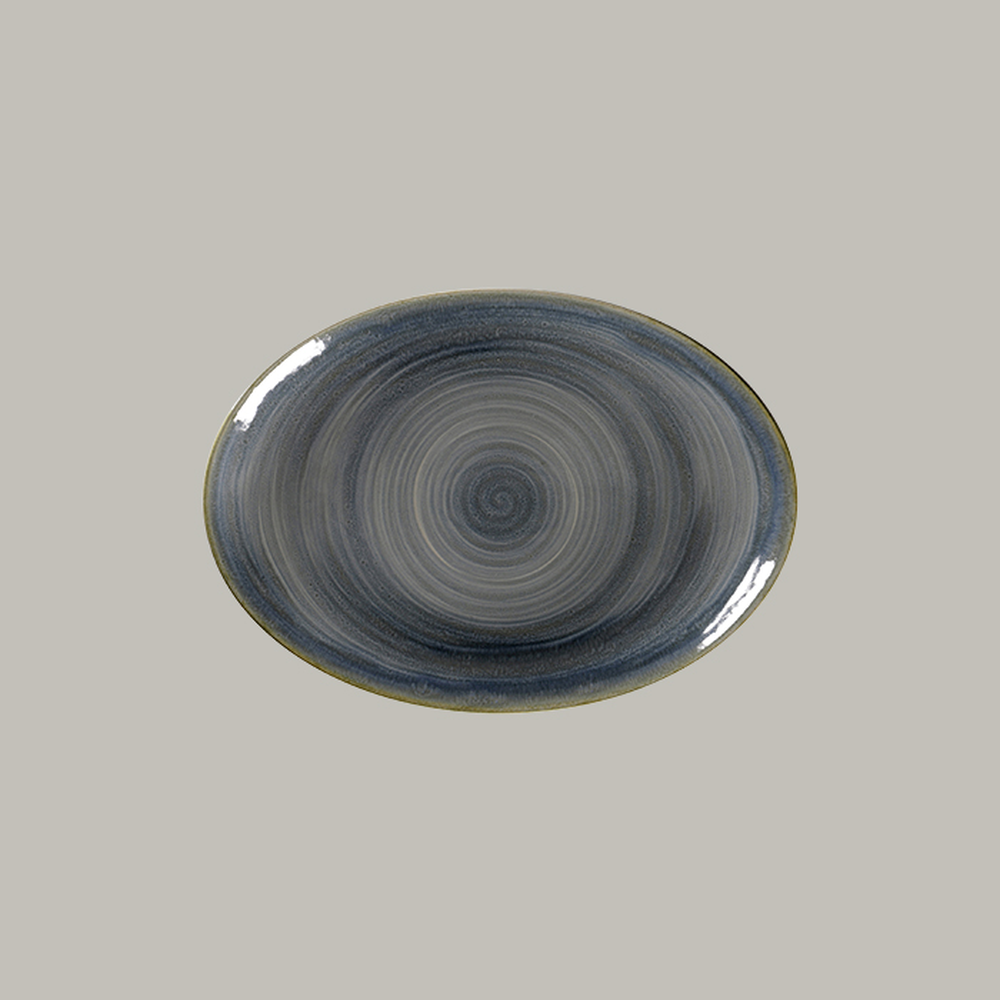 RAK Platte oval - jade Serie: Spot L 32 cm / W 23 cm / Ht. 3.2 cm