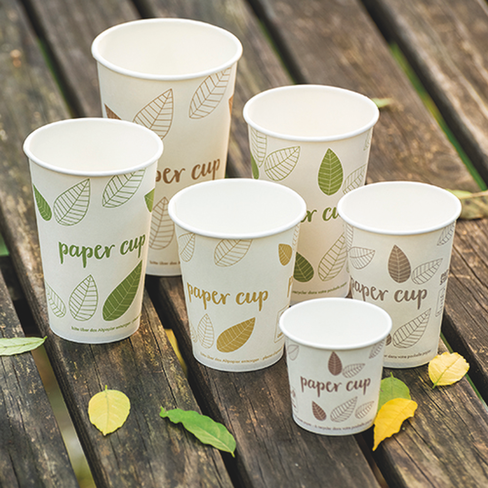 Papstar Trinkbecher, Pappe "pure" 0,4 l Ø 9 cm · 13,9 cm "ZERO"