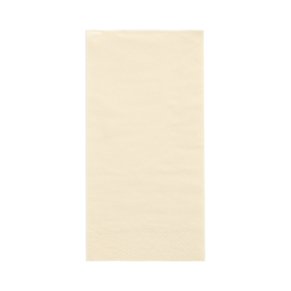 Papstar Servietten, 3-lagig 1/8-Falz 33 cm x 33 cm creme