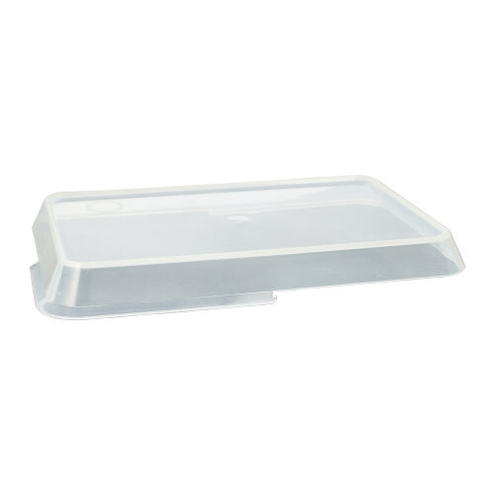 PAPSTAR Circulware Deckel für Schalen Mix & Match eckig 2,5 cm x 15,6 cm x 