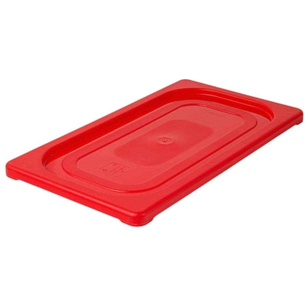 Contacto GN-Deckel 1/3, rot aus Polypropylen