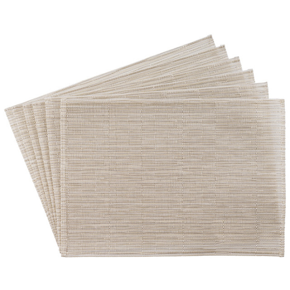 APS Tischset - weiß 45 x 33 cm , PVC, Schmalband
