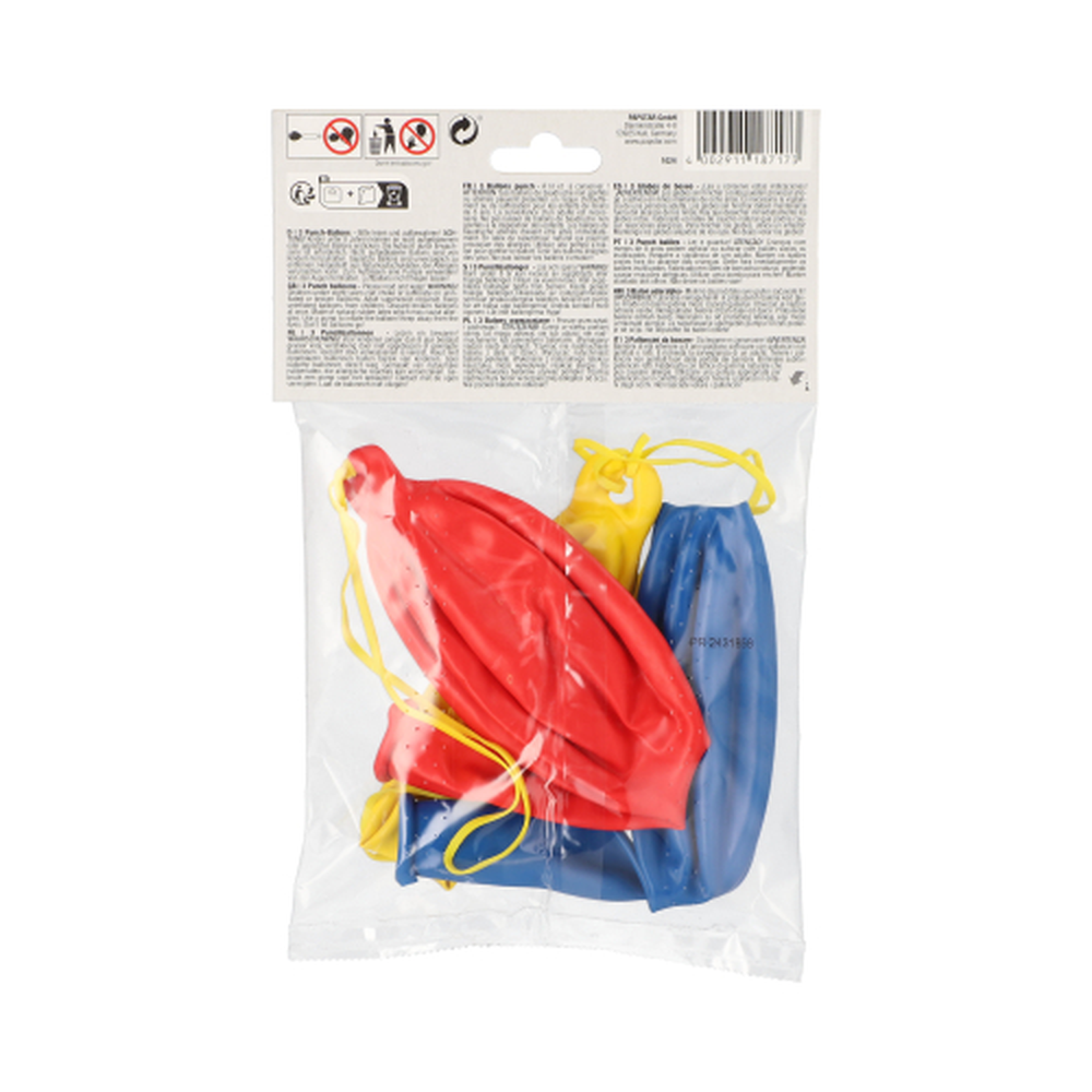 Papstar Punch Ballons Ø 40 cm farbig sortiert