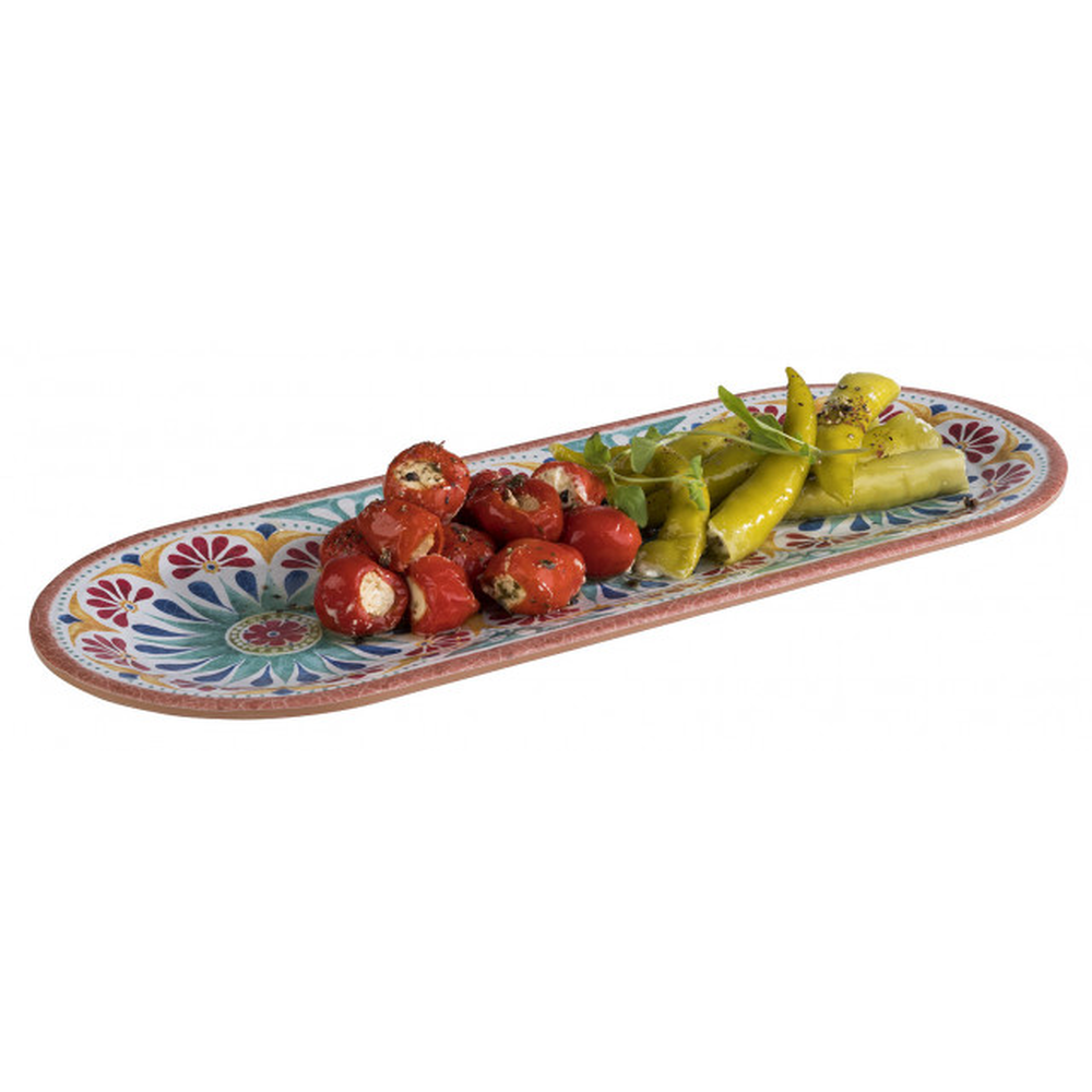 APS Teller -ARABESQUE- 38 x 15,5 cm, H: 2 cm