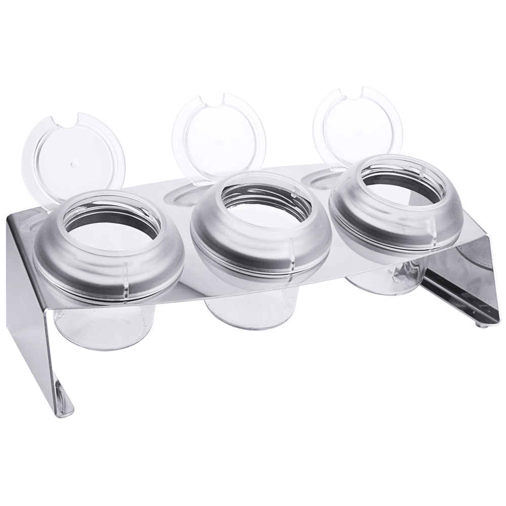 Contacto Konfitürenbar Breite: 37 cm, Tiefe: 14 cm, Höhe: 8,3 cm, Anzahl Behälte