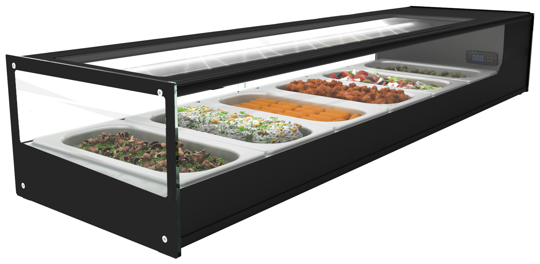 Neumärker Kühlvitrine Logic Sushi 6