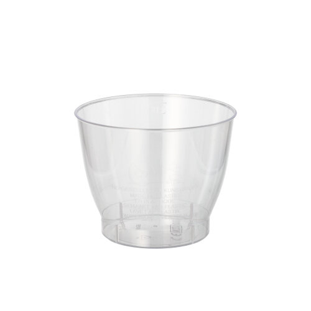 Papstar Trinkbecher PS 0,16 l Ø 7,5 cm · 5,9 cm glasklar