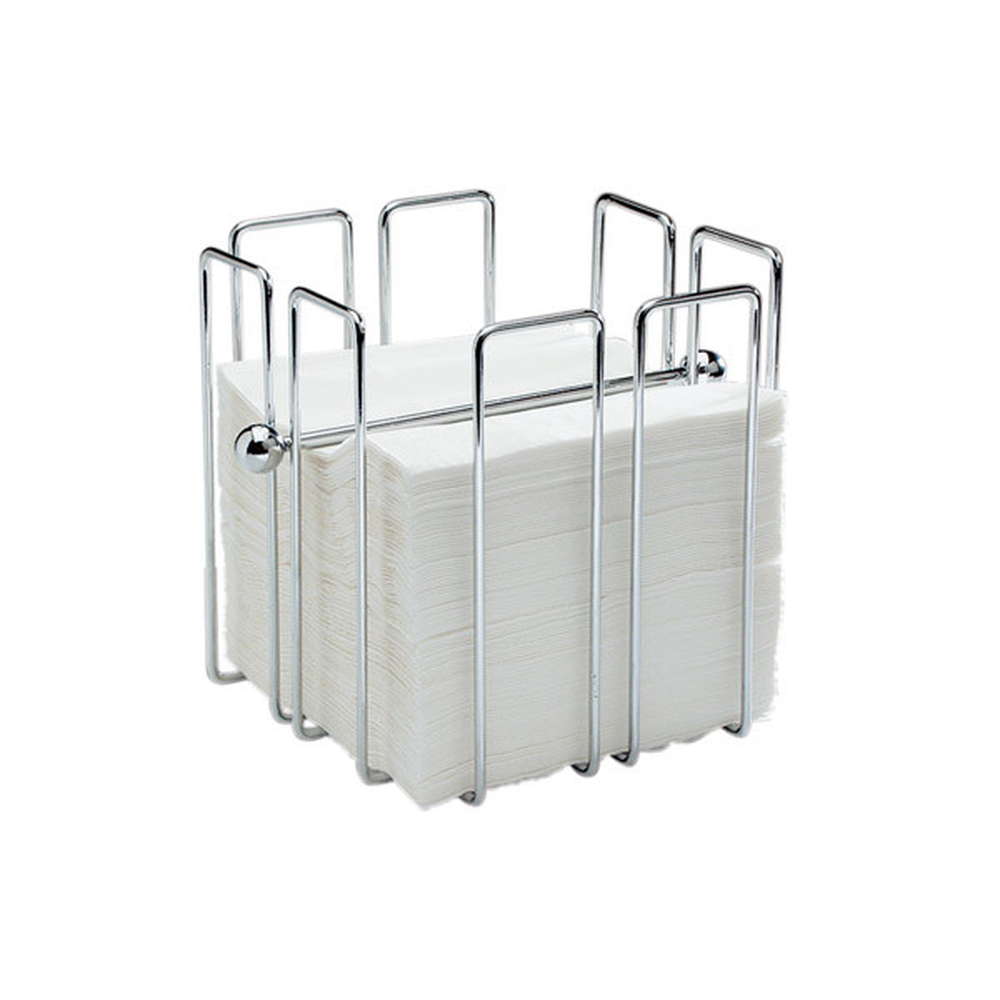 APS Serviettenhalter -WIRE- 19 x 19 cm, H: 19 cm,