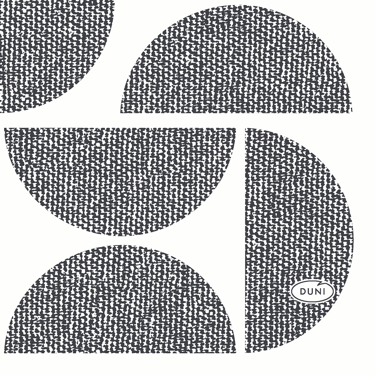 Duni Dunisoft-Servietten 20 x 20 cm Shapes