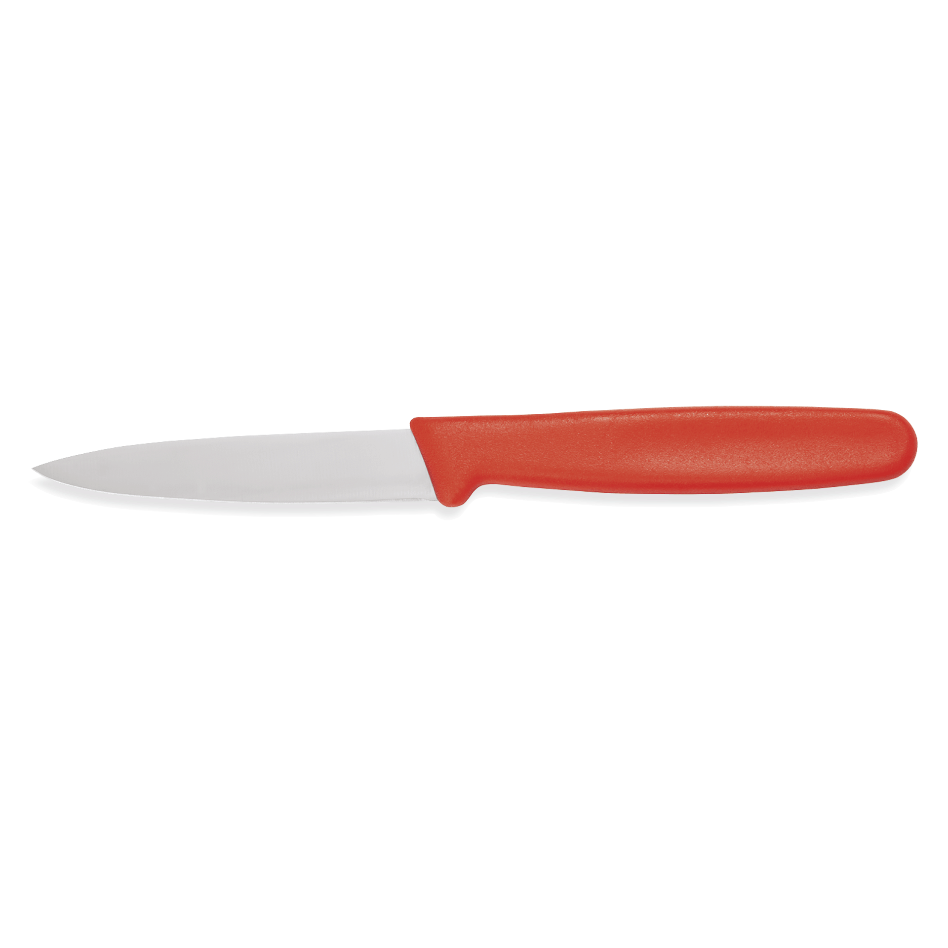 WAS Schälmesser HACCP KNIFE, 17,5 cm, rot, Edelstahl, Kunststoff