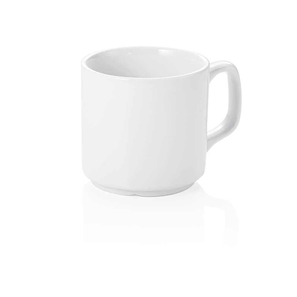 WAS Becher Set, Ø 7,5 cm, 260 ml, Set á 6 Stück, Porzellan