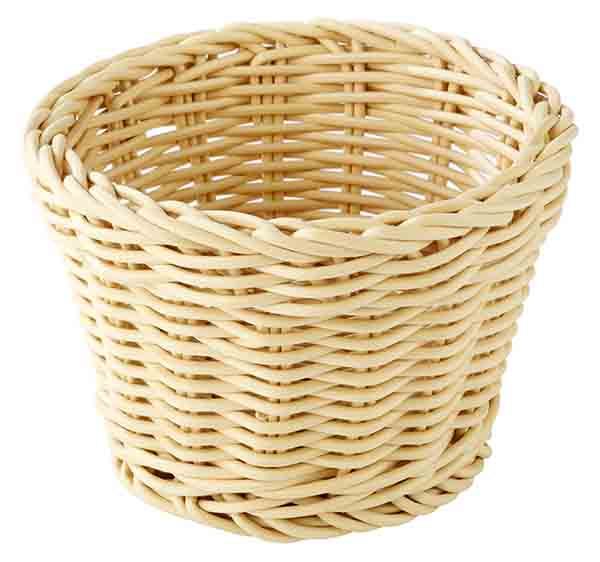 APS Korb, rund Ø 13 cm, H: 10 cm , Polypropylen, beige