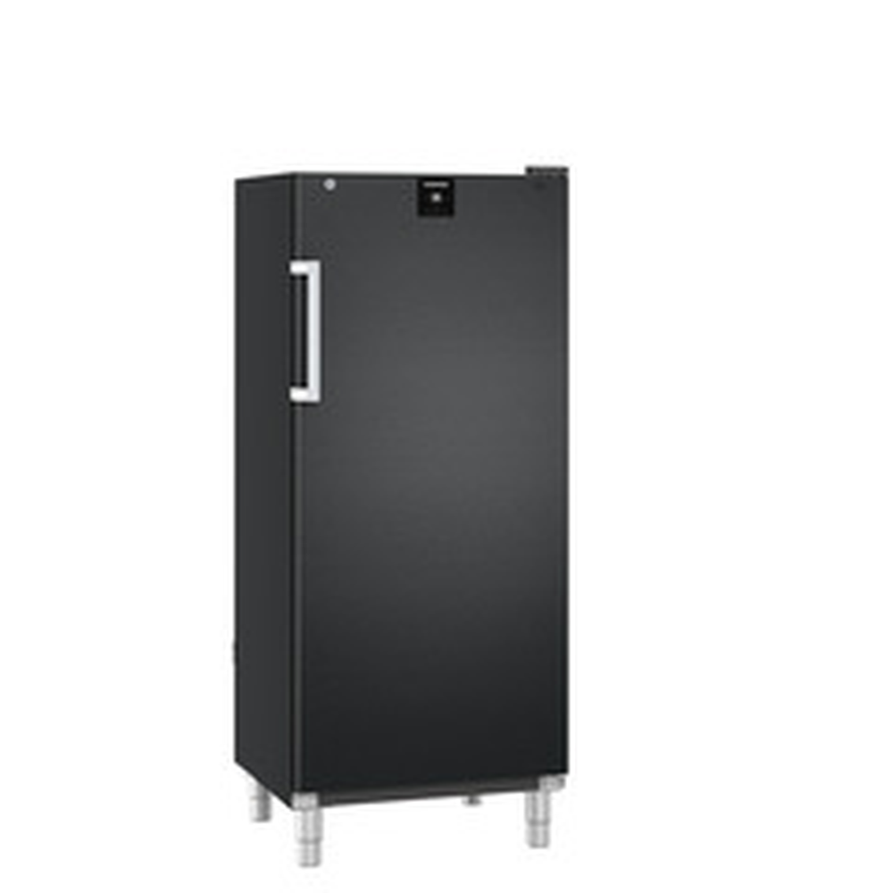 Liebherr Standgefrierschrank mit NoFrost, BlackSteel FFFBvg 5501-20