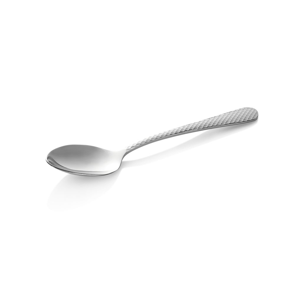 WAS Dessertlöffel CELESTE, 18,5 cm, mit strukturierter Oberfläche Set á 12 Stück