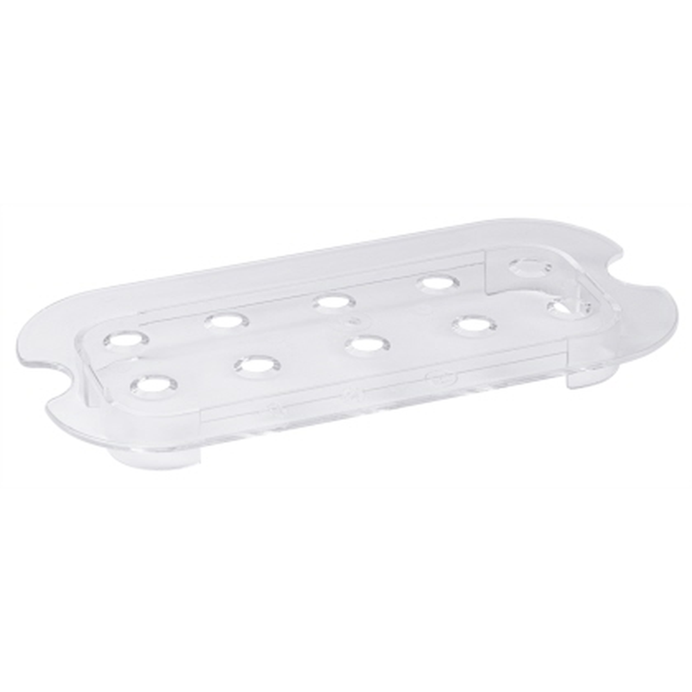 Contacto Einlegeboden GN 1/4, gelocht aus Polycarbonat