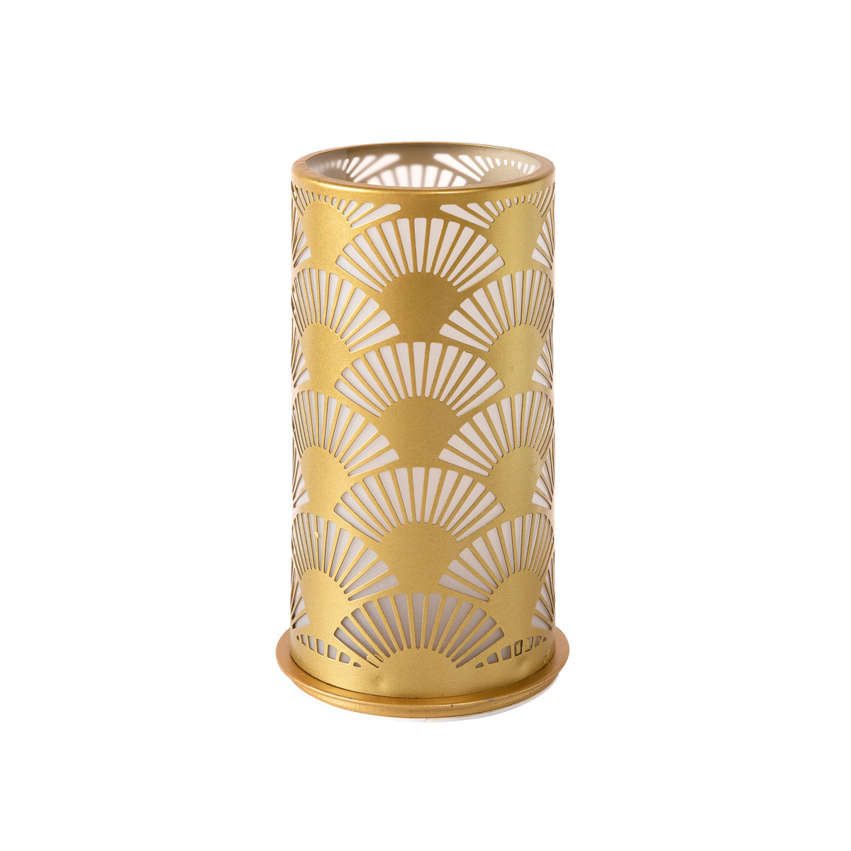 Duni Kerzenhalter Peacock 140 x 75 mm gold, Metall