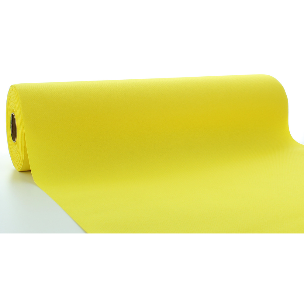 Mank Tischläufer Basic gelb 40 cm x 24 m