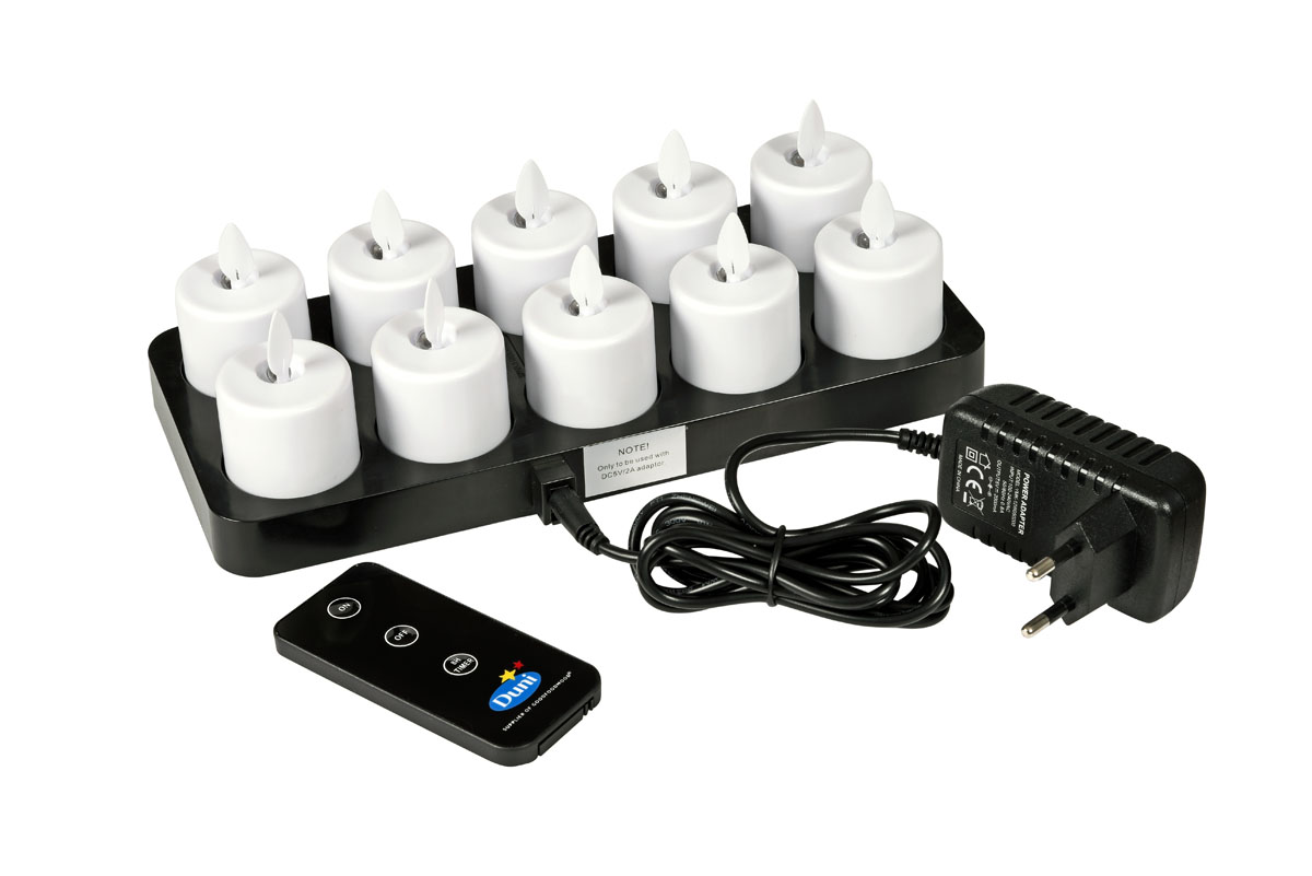 Duni LED Moving Flame, 38 x 36 mm warm white