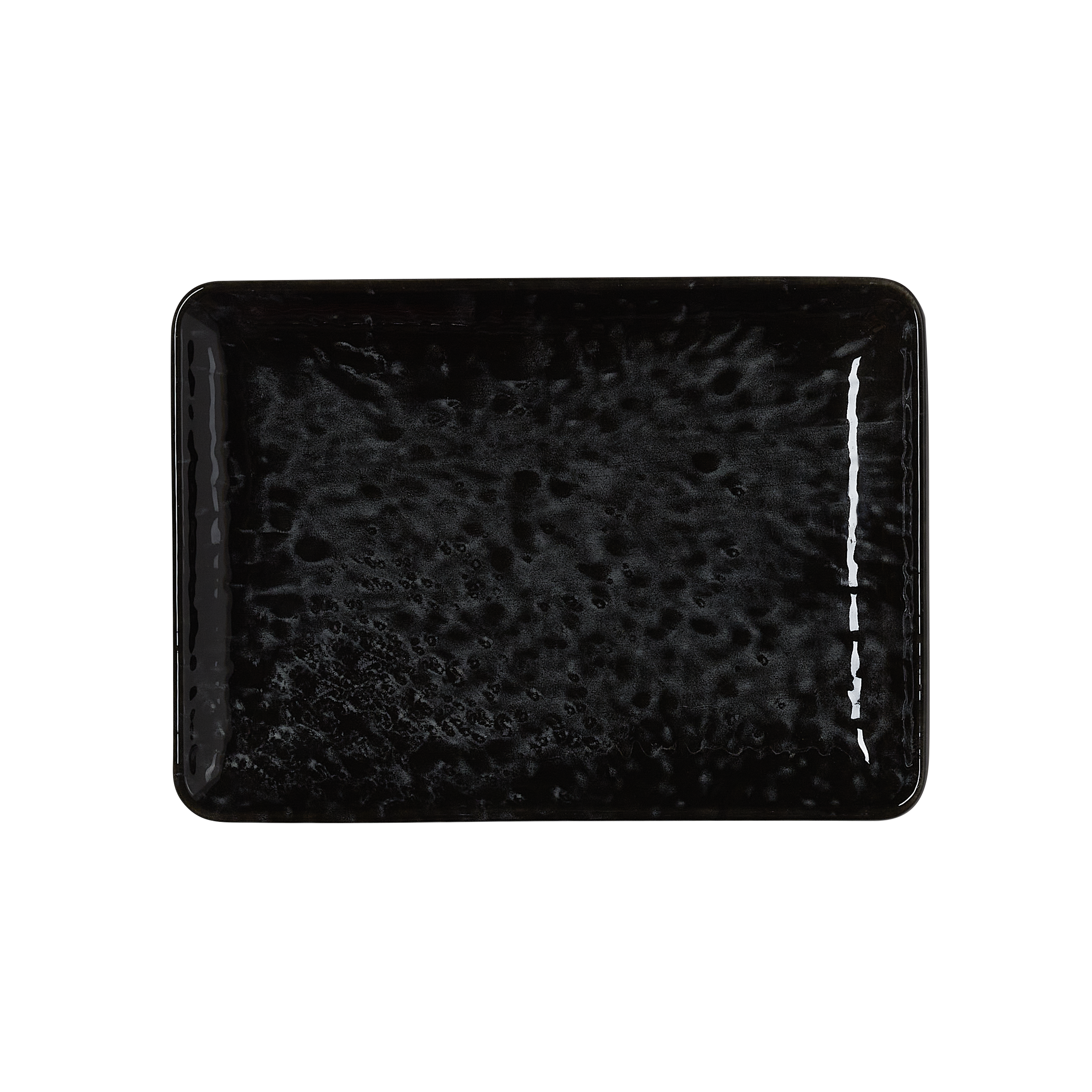 WAS Teller Set VIDA NIGHT, flach, 18 x 13 cm, Set á 6 Stück, night, Porzellan
