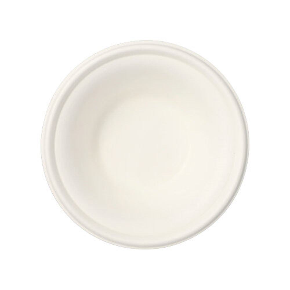Papstar Schalen, Zuckerrohr "pure" 380 ml Ø 15,5 cm · 4,6 cm weiss