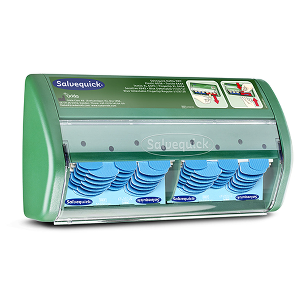 PAPSTAR Salvequick, Pflasterspender Detectable 11,4 cm x 22,6 cm x 5