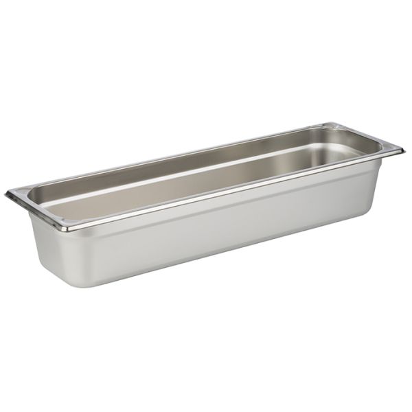 APS GN 2/4 Behälter 53,0 x 16,2 cm, Tiefe: 100 mm , Edelstahl, 5,6 Liter