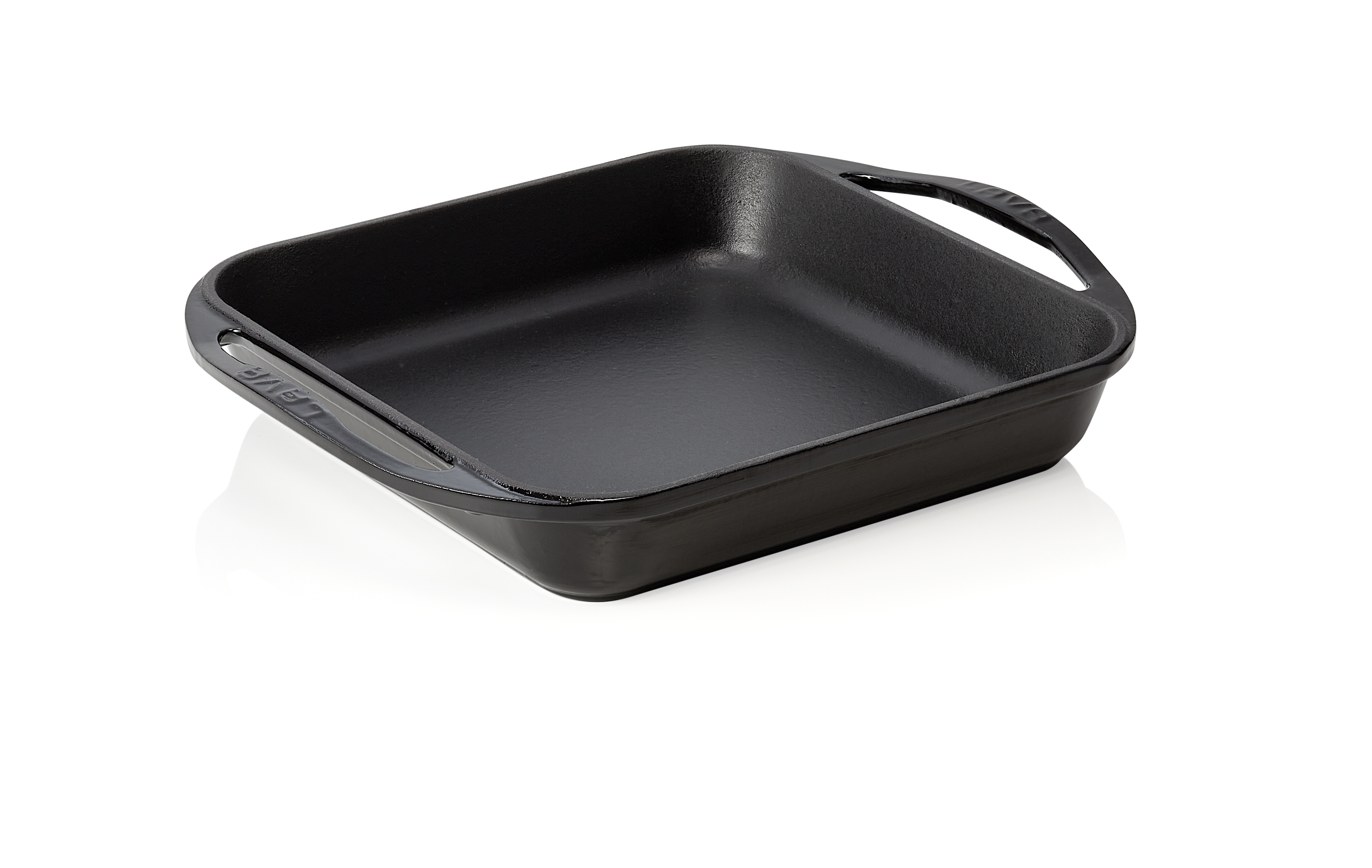 WAS Pfanne 27 x 27 x 5 cm schwarz Gusseisen
