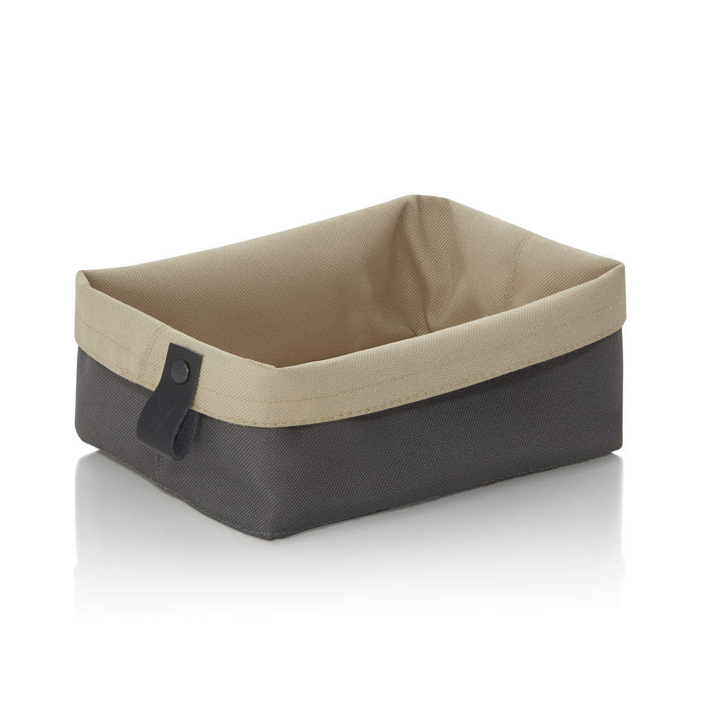 WAS Brottasche FLIP TETRON, 20 x 14 x 9 cm, light grey/light khaki, Tetron